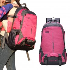 여성 트렌드 등산 배낭 가방 아웃도어 여행 백팩 핑크