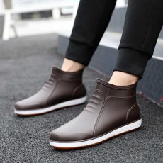 낚시 발목 장화 숏부츠 레인 방수 고무 신발 스타일