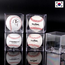 국내생산 투명 야구공 강화아크릴 케이스 싸인볼 전시