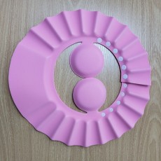 성인샴푸캡 6단조절가능 핑크색
