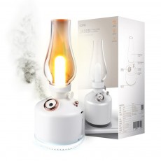 불멍가습기 빈티지 LED 호롱불 램프 초음파